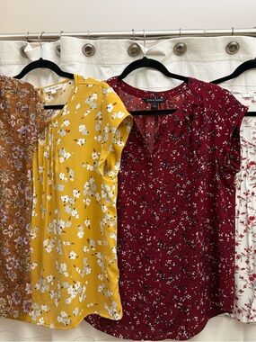 Four Short Sleeve Blouses